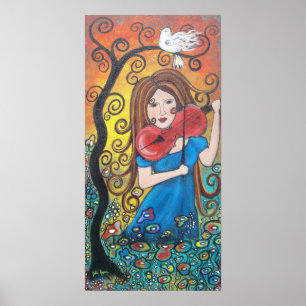 Musik ist in ihrem Soul Poster