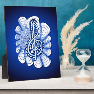 Musik ist Kunst Fotoplatte