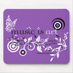 Musik ist Kunst Mousepad