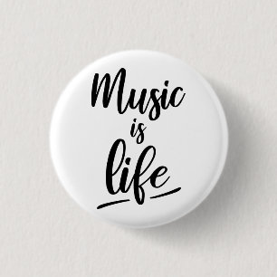 Musik ist Leben Button
