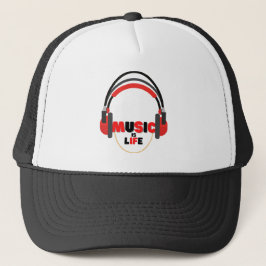 Musik ist Leben Entfesseln Sie Ihren exklusiven Rh Truckerkappe