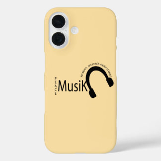 Musik ist Leben - iPhone-Hülle für Musikliebhaber iPhone 16 Hülle