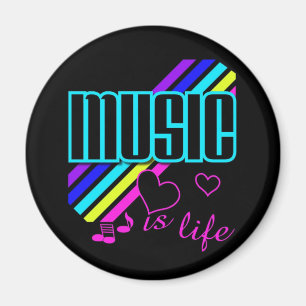 Musik ist Leben Magnet