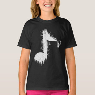 Musik ist Leben mit dem Song der Natur T-Shirt