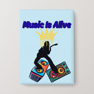 Musik ist lebendig button