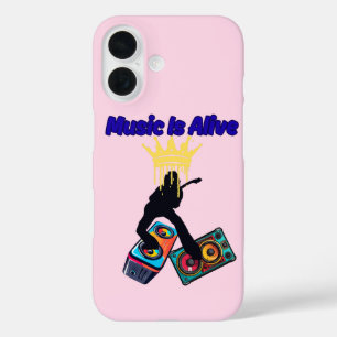 Musik ist lebendig iPhone 16 hülle