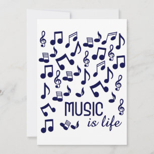 Musik ist Lebenseinladung Einladung
