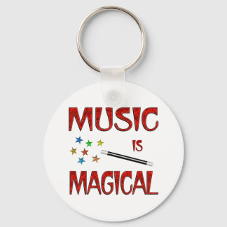 Musik ist magisch schlüsselanhänger