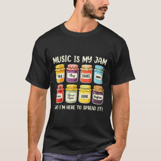 Musik ist mein Ding Musikliebhaber Musiklehrer Zur T-Shirt