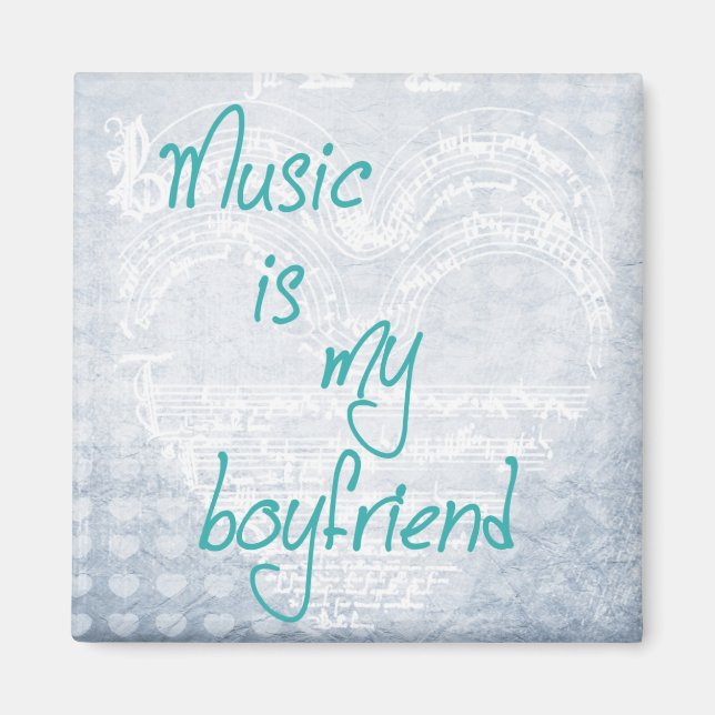 Musik ist mein Freund Magnet (Vorne)