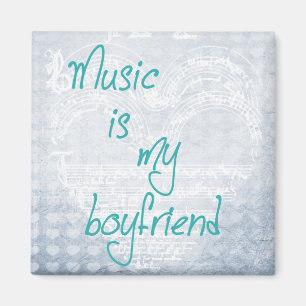 Musik ist mein Freund-Magnet Magnet