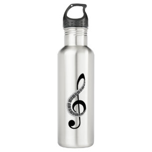 Musik ist mein Leben Edelstahlflasche