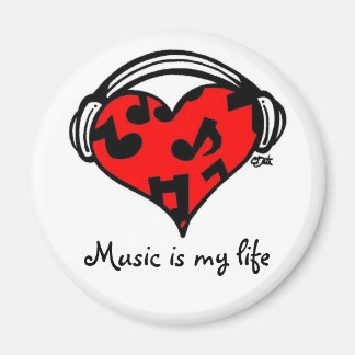 Musik ist mein Leben Magnet