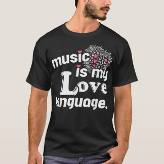 Musik ist meine Liebe Funny Zitate T-Shirt