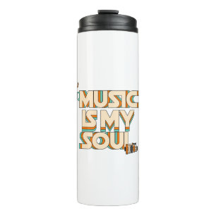 Musik ist meine Seele Thermosbecher