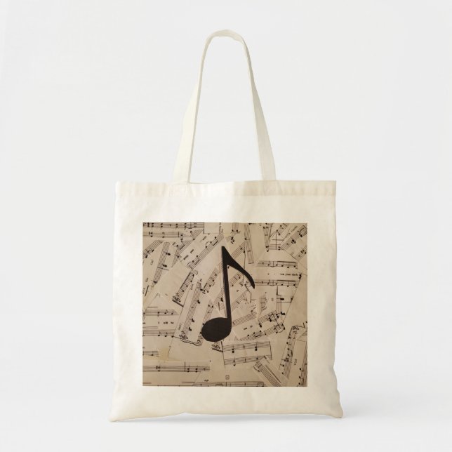 Musik ist meine Tasche-Tasche Tragetasche (Vorne)