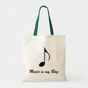 Musik ist meine Wortspiel-Taschentasche der Tasche