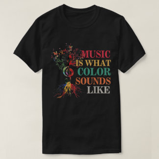 Musik ist, wie Farbe klingt | Artful Design T-Shirt