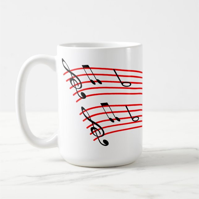 Musik Kaffeetasse (Links)