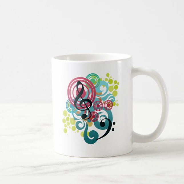 Musik Kaffeetasse (Rechts)