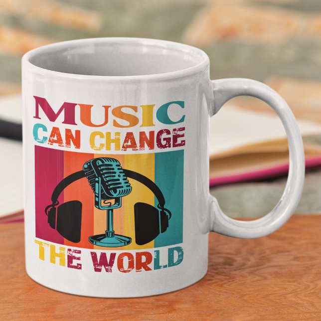 Musik kann die Tasse des Weltmusikkaffees veränder (Von Creator hochgeladen)
