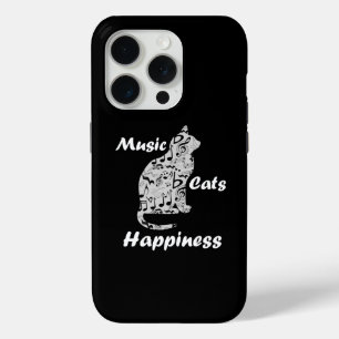 Musik Katzen Glück - Musiker Liebhaber Zitat Case-Mate iPhone Hülle