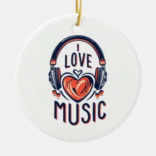 Musik keramik ornament