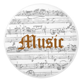 Musik-Keramikzug Keramikknauf
