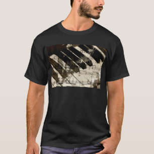 Musik, Klavierdekor (2).jpg T-Shirt