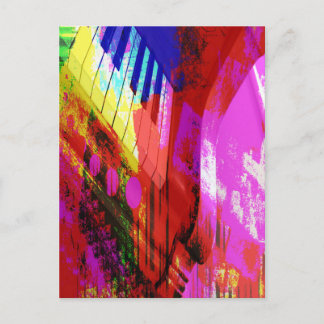 Musik, Klavierdekoration (16) Postkarte