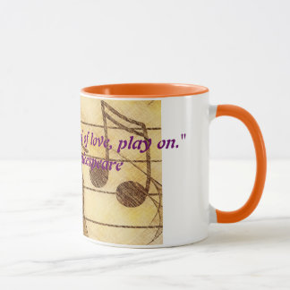 Musik Klingel Tasse