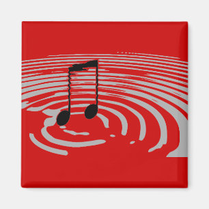 Musik-Kräuselung Magnet