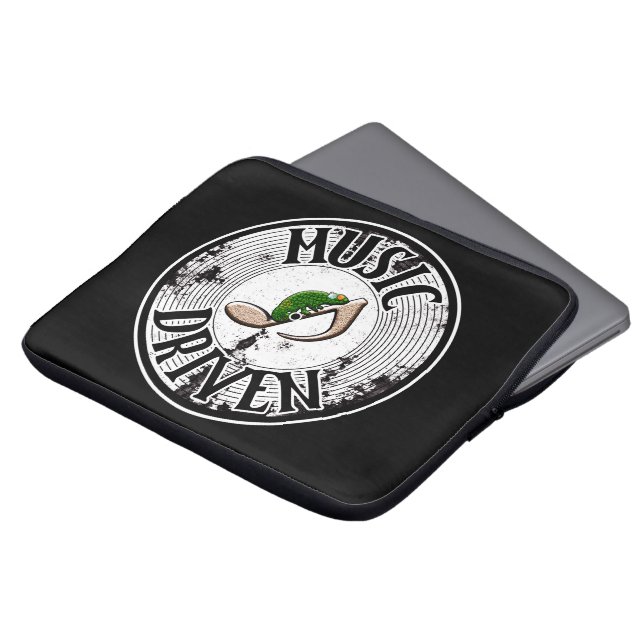Musik Laptopschutzhülle (Vorne Oben)