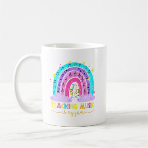 Musik lehren ist mein musikalischer Musiklehrer Ra Kaffeetasse
