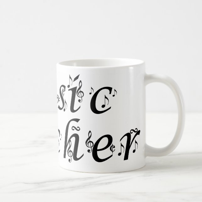 Musik-Lehrer Kaffeetasse (Rechts)