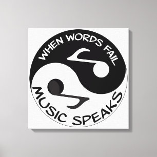 Musik Leinwanddruck