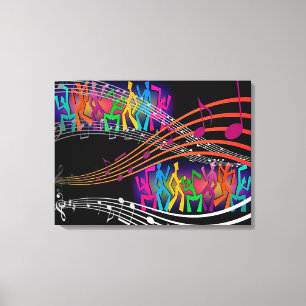 Musik Leinwanddruck