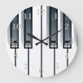 Musik liebt Klavier Klettergelüste Große Wanduhr
