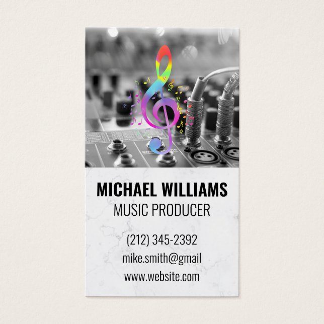 Musik-Logo | Audiomaterial | Tech (Vorderseite)