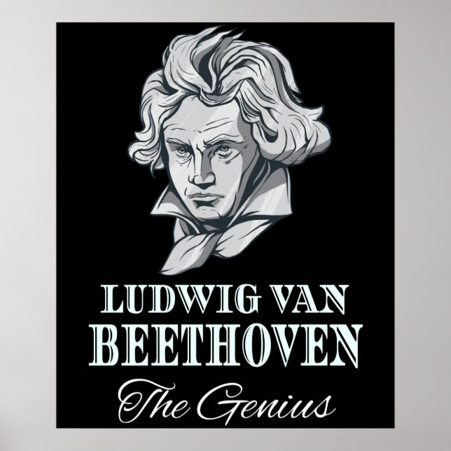 Musik - Ludwig van Beethoven Das Genie Poster (Vorne)