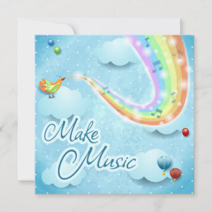 Musik machen einladung