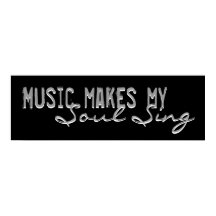 Musik macht mein Soul zum Poster