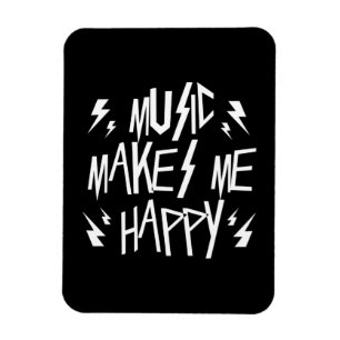 Musik macht mich glücklich magnet