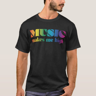 Musik macht mich hochgradig retro T-Shirt