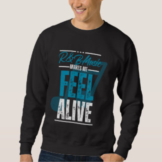 Musik macht mich lebendig - Funny Musican Sweatshirt