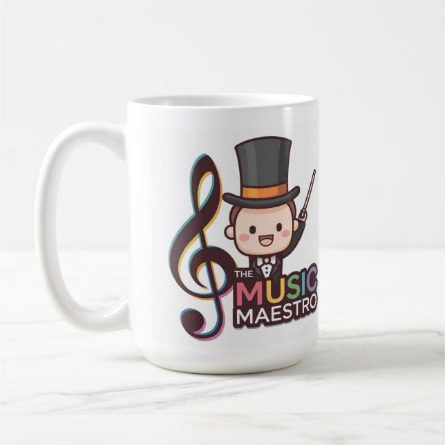 Musik Maestro Job Kaffeetasse (Links)