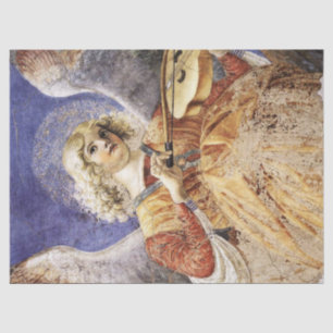 MUSIK MAKING CHRISTMAS ANGEL SEIDENPAPIER