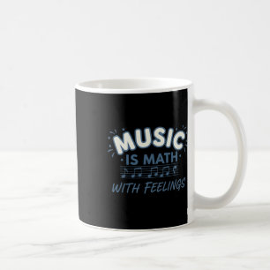 Musik Mathematik Mit Gefühlen Musiklehrer Zitat Kaffeetasse