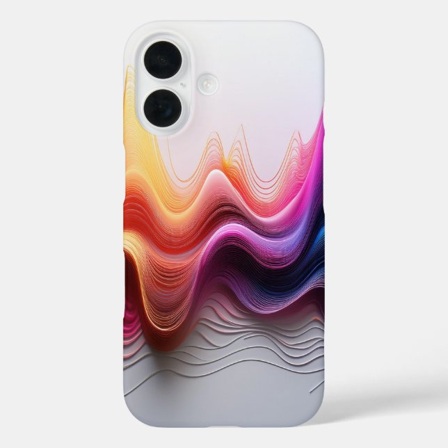 Musik meines Lebens iPhone 16 Hülle (Rückseite)