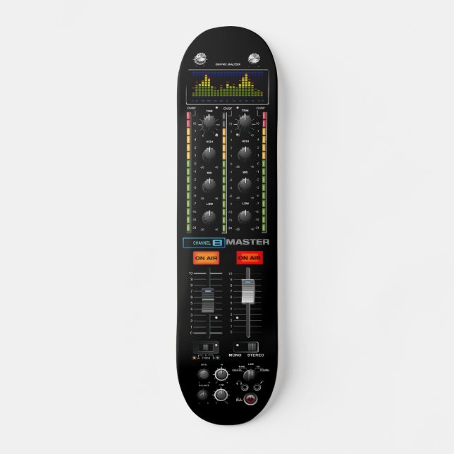 Musik-Mischer-Skateboard-Plattform Skateboard (Vorderseite)